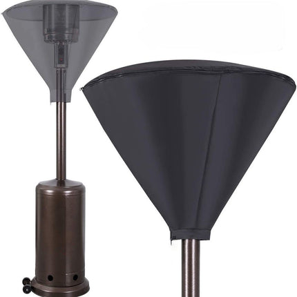 Round Stand Up Heater Top Covers, Heavy-duty and Weather-resistant Oxford Fabric, Waterproof, Dust-proof, Snow-proof (Only Top Cover)