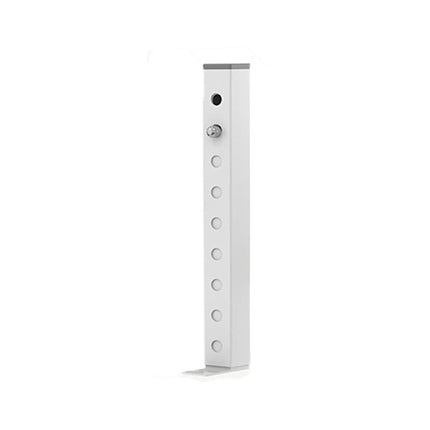 Adjustable Window Security Bars,Window Guards for Home Security, Anti Theft Jammer Bars for（Small）Window (White-1 PCS, 9.84-16.73In)