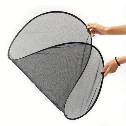Car Rear Window Sunshade with Suction Cup, Easy Installation for Kids/Babies/Pets, Universal Car Accessories for Most Models