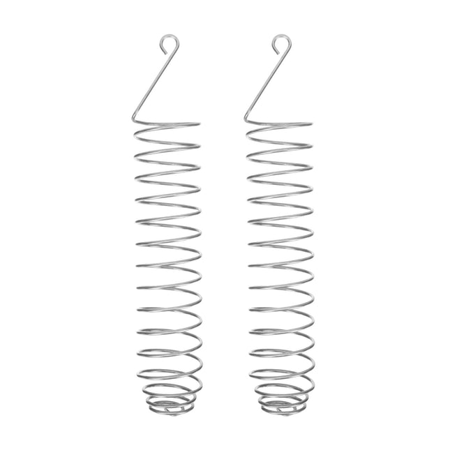 2-Pack Squirrel Feeders Stainless Steel Corn Cob Holders Outdoor Feeding Devices for Backyard Wildlife and Birds Easy to Use Sturdy Feeding Supplies