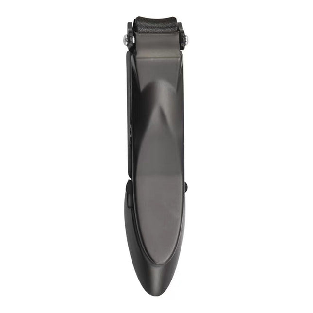 Heavy Duty Sharp Self-Collecting Nail Cutter, Ergonomic Lever for Fingernails & Toenails, Ideal Gift for Men & Grooming Gifts（black）