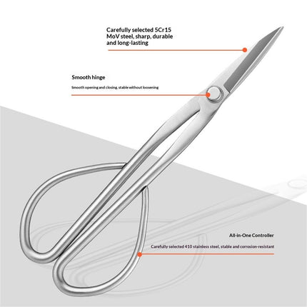 Tender leaf pruning,Bonsai Scissors Professional Grade Bonsai Shears steel integrated  Bonsai Tools Equip With Tool Bag