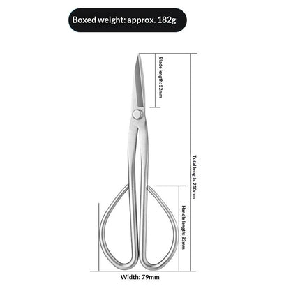 Tender leaf pruning,Bonsai Scissors Professional Grade Bonsai Shears steel integrated  Bonsai Tools Equip With Tool Bag