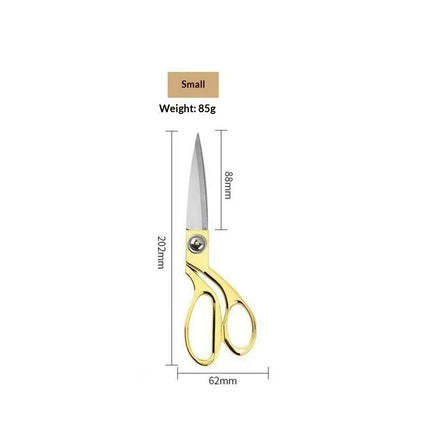 Tailor Scissors, Heavy duty Sewing Scissors Stainless Steel Fabric Scissors Leather Comfortable Gripping Scissors Professional Ultra Sharp Fabric Tailor Scissors 8.5 inches