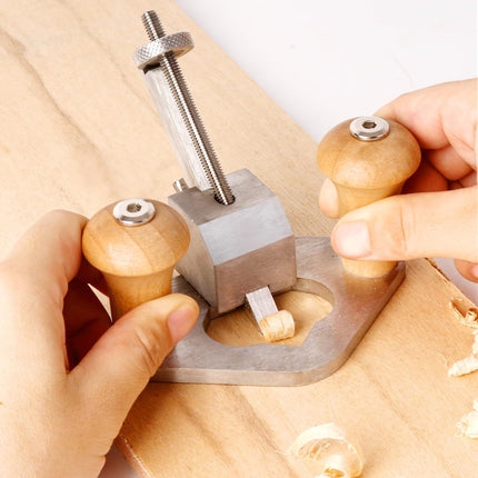 Handheld Woodworking Tool - Adjustable Blade Hand Wood Planer, High Configuration Hand Planer for Woodworking DIY Carpentry Industry