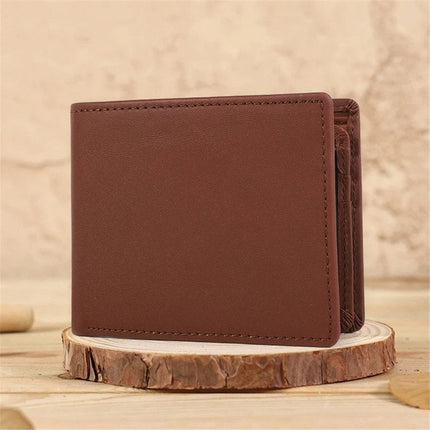 Leather Wallet for Men, Slim Bifold Wallet for Men,Wallet- Slim, Passcase, Credit Card Holder, Money Clip