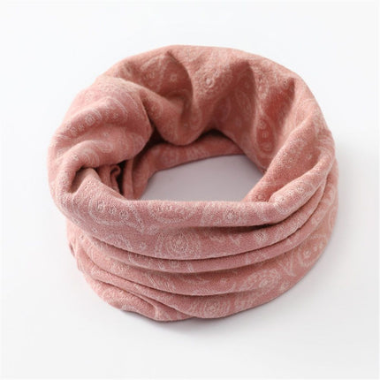 Women Winter Infinity Scarf Warm Circle Loop Neck Warmer, Unisex Tube Scarf Warmer Cowl Collar Loop Outdoor Skiing For Winter