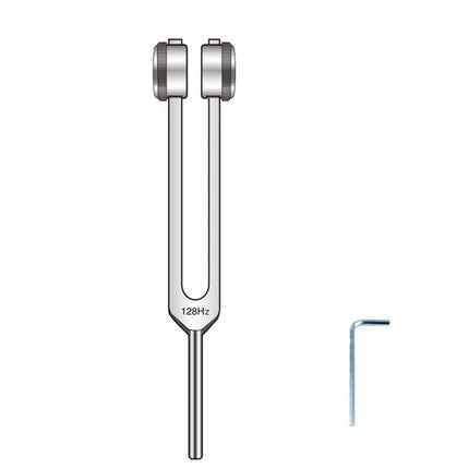 Aluminum Tuning Fork ,128 Hz Weighted Tuning Fork Medical-Grade Tuning Forks for Healing-Professional Tuning Fork