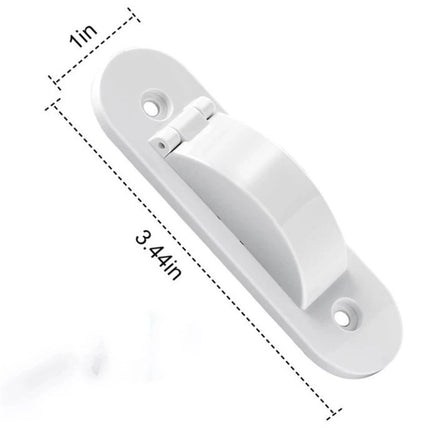 4 pack Wall Switch Guard, Child Proof Light Switch Cover Guard | Toggle Style | Light Switch Protection | Keep Toggle Switch in On or Off Position | White（Excluding screws）