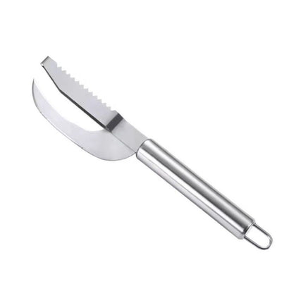 2 pack Stainless Steel Fish Maw Knife,3 In 1 Fish Maw Knife, Multifunction Fish Scale Knife fish scale remover Household Kitchen Fish Scale Tool