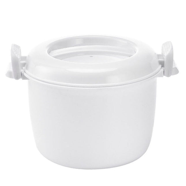 Microwave Rice Cooker - Non-Stick Microwave Steamer, 1.8L Container Perfect for Small Kitchens, Dorms, Singles & Quick Meals (1.8L)