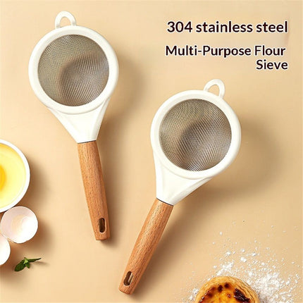 2 pack Matcha Sifter | Tea Strainer | Very Fine Mesh | Stainless Steel | Eliminate Clumps In Matcha Green Tea Powder