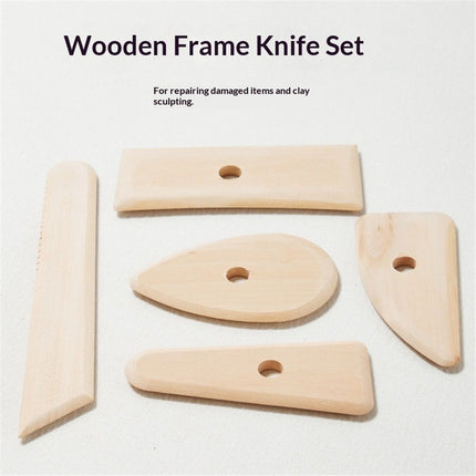 2 set DIY Ceramic Tools Art Tools Potters Rib for Pottery/ Sculpting/ Ceramic/ Polymer Clay Carving Modelling Using