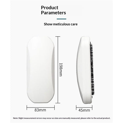 2 pack Handheld Crumb Sweeper, Carpet Sweeper Cleaner with Garbage Collection Nutshell Soft Debris Collector, Reusable Table Sweeper for Table, Mat, Bed Sheets, Sofas