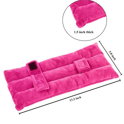 Seat Belt Pillow Post Surgery- Seatbelt Pillows for Post-Surgery, Chemo Port Pillow for Seat Belt, Port Pillows for Chemo Patients Seatbelt, Seatbelt Cushion for Heart Surgery Recovery（rose pink）