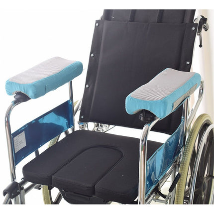 Wheelchair Armrest Covers – Soft Padded Cushions for Comfort & Support – Moisture-Wicking Fabric – Easy to Install – Fits Standard Wheelchairs