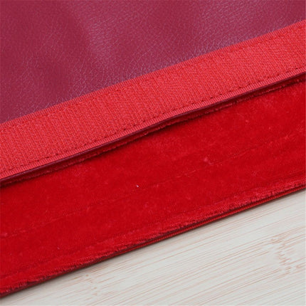 2 pairs Dark Red Refrigerator Door Handle Covers - Protector for Ovens, Dishwashers.Keep Your Kitchen Appliance Clean from Smudges,Food Stains