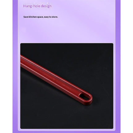 High Heat Resistant Silicone Heavy Duty Spatula/Food Scraper 14-Inch Red Handle for Baking/Cooking/Mixing Dishwasher Safe