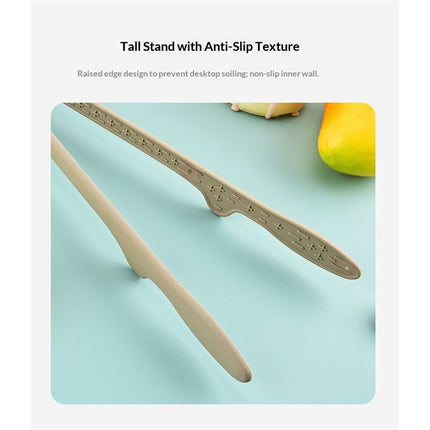 2 Pack Mini Silicone Toaster Tongs, Anti-Slip,Non-Scratch mini tongs 11 inch silicone tongs - Modern khaki