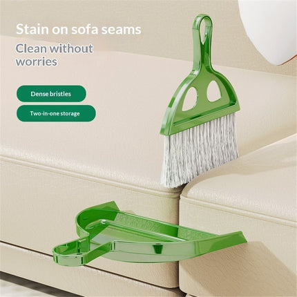 2 pack Mini Broom and Small Dustpan Brush - Mini Broom and Dustpans, Small Broom and Dustpan Set, Mini Dustpan and Brush Set, Hand Broom and Dustpan Set for Home and Pets