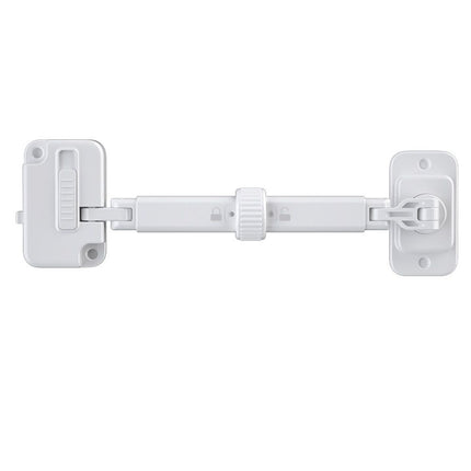 2 Pack Child Proof Window Restrictor, Adjustable Baby Safety Window Lock, Window Safety Locks for Toddlers & Pets, Easy to Install Suitable for Door, Washing Machine, Cat Door (White)