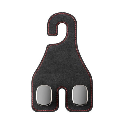 Car Seat Headrest Hooks - 2 Pack Universal Car Purse Hook, Car Bag Purse Holder with Double Hooks for Handbags, Grocery Bags, Bottles, Phones