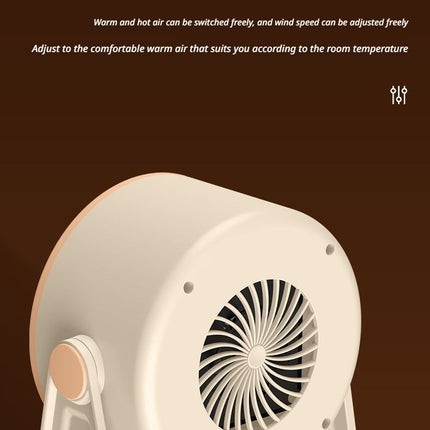 Desk heater grey