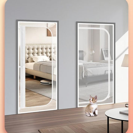 Pet Zipper Screen Door White 90 x 210cm