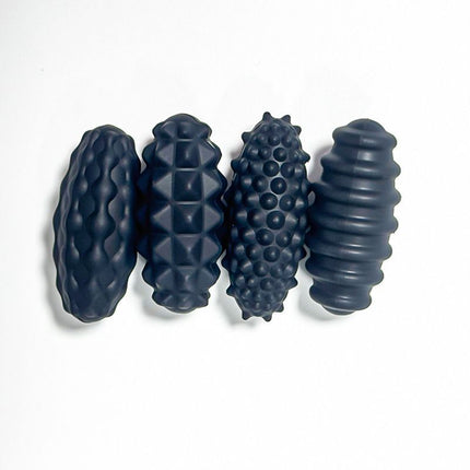 4-Pack Oval Toys Black Random Styles