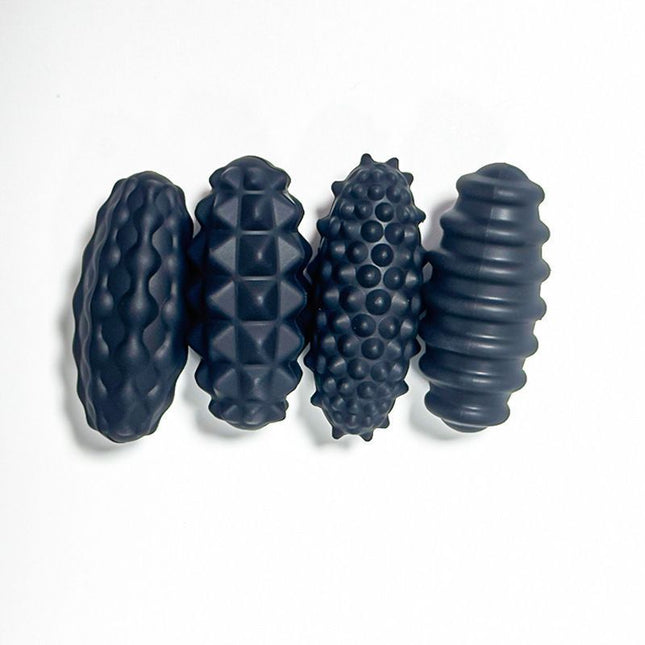 4-Pack Oval Toys Black Random Styles
