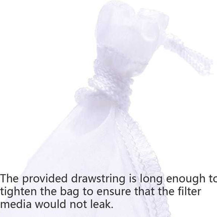 6 Pack Aquarium Filter Bag 7.5"*3.6"
