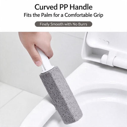 Pumice Toilet Bowl Cleaning Brush Descaling Limescale Stain Remover Stone Stick Bathroom Cleaning 1pc