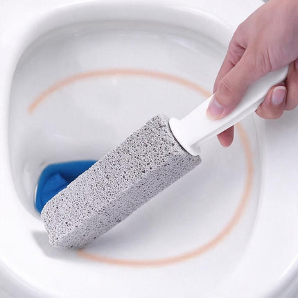 2-Pack Handle Grip Pumice Stone Stick Hard Water Stain Rust Remover for Toilet Bowl Home Bathroom Deep Clean Amazing Shopping