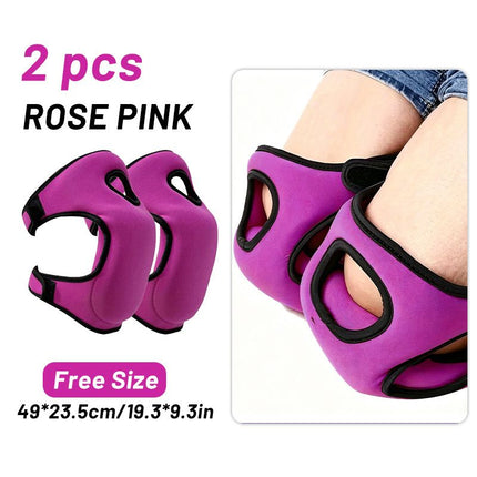 Rose Pink Garden Knee Protector Pair Thick Sponge Cushion for Housework Cleaning Weeding Comfort Fit One Size Amazing Shopping