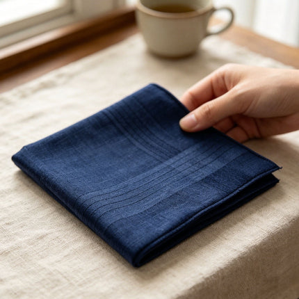 Solid Striped Men Suit Pocket Square Handkerchief 15pcs
