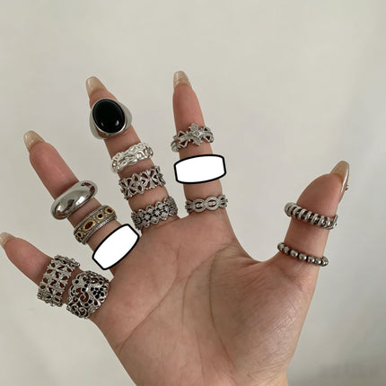 Oval Gem Zircon Ring | Christmas Noble Ornament Gift | Fashion Light Luxury High‑Sense Stackable Finger Band Amazing Shopping