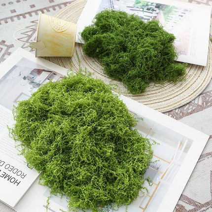Light Green Artificial Moss 50×100cm
