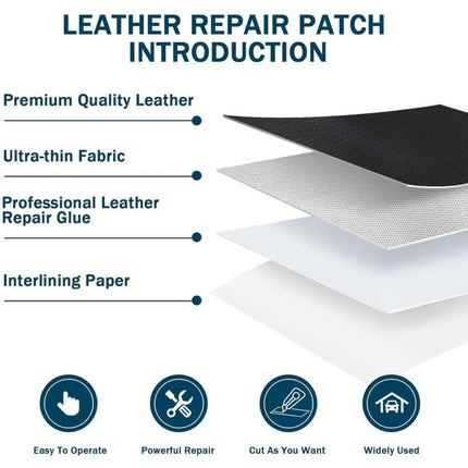 Simili Leather Autocollant Black, Bottes Bag A Hand Bags Souples Patch Leather Auto, 50x100cm