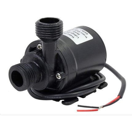 800L H Submersible Water Pump DC 12V Amphibious Pump for Pond Aquarium Solar Fountain Pool Water Circulation, 5M