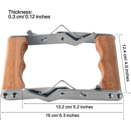 2 Pieces Beehive Frame Clip with Wooden Handle, Beekeeping Equipment Tool Accessories for Garden Beekeepers