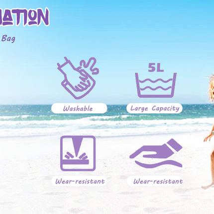Waterproof Hexagon Mesh Beach Bag - Large Capacity Travel Storage Tote for Swimwear Towel Sunglasses - Rose Red Small 28x21x11cm