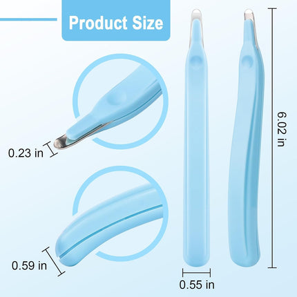 Single Hole Punch 1/4” Hole Puncher for Crafts, One Hole Paper Punch + 6 Pack Magnetic Staple Remover Tools, Professional Stapler Removers Staple Puller Remover