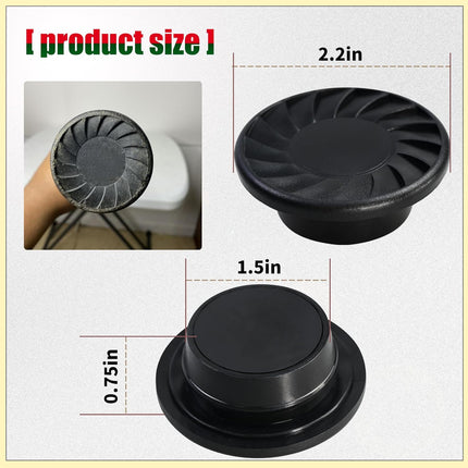ABS Plastic Softball Bat End Cap Compatible with 2020+ Double-Barrel Fastpitch Bats, Fit for 2018 and 2019 Baseball Bats a Portion of the Inner Lip Lower Than Outer -