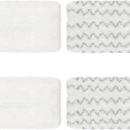4 Pack Steam Mop Pads or Bissell Symphony 1252 1606670 1543 1652 1132 1530 11326 Vacuum and Steam Mop, Bissell 2747A Replacement Pads, Bissel Symphony Pet Mop Pads, Microiber Washable & Reusable