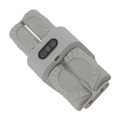 Double Head Automatic Dumpling Maker Mould Electric Dumpling Maker Machine Dumpling Wrapper Tool for Home Kitchen Restaurant Grey