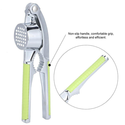 Kitchen Portable Manual Food Garlic Press Grinder Crusher Masher Walnut Cracker for Home Use