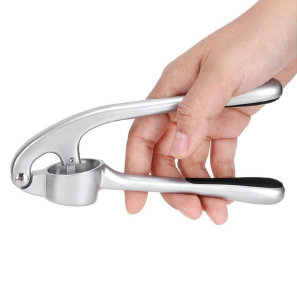 Professional Multi Function Kitchen Zinc Alloy Manual Garlic Press Crusher Tool