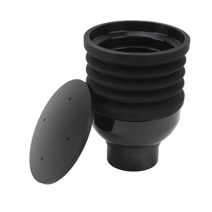 Single Dose Hopper with Bellow & ABS Silicone Coffee Bean Bin, Grinder Accessories
