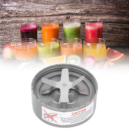 Blender Blade Stainless Steel, 6-Fin Extractor Replacement for 600W/900W Juicer
