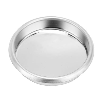 54mm Stainless Steel Coffee Machine Backflush Insert, Metal Blind Filter for Breville Sage 870